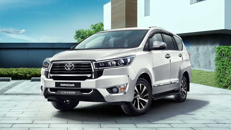 Toyota Innova Crysta Hyderabad Rentals